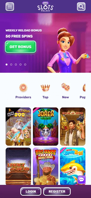 Slotspalace Casino mobile live casino experience